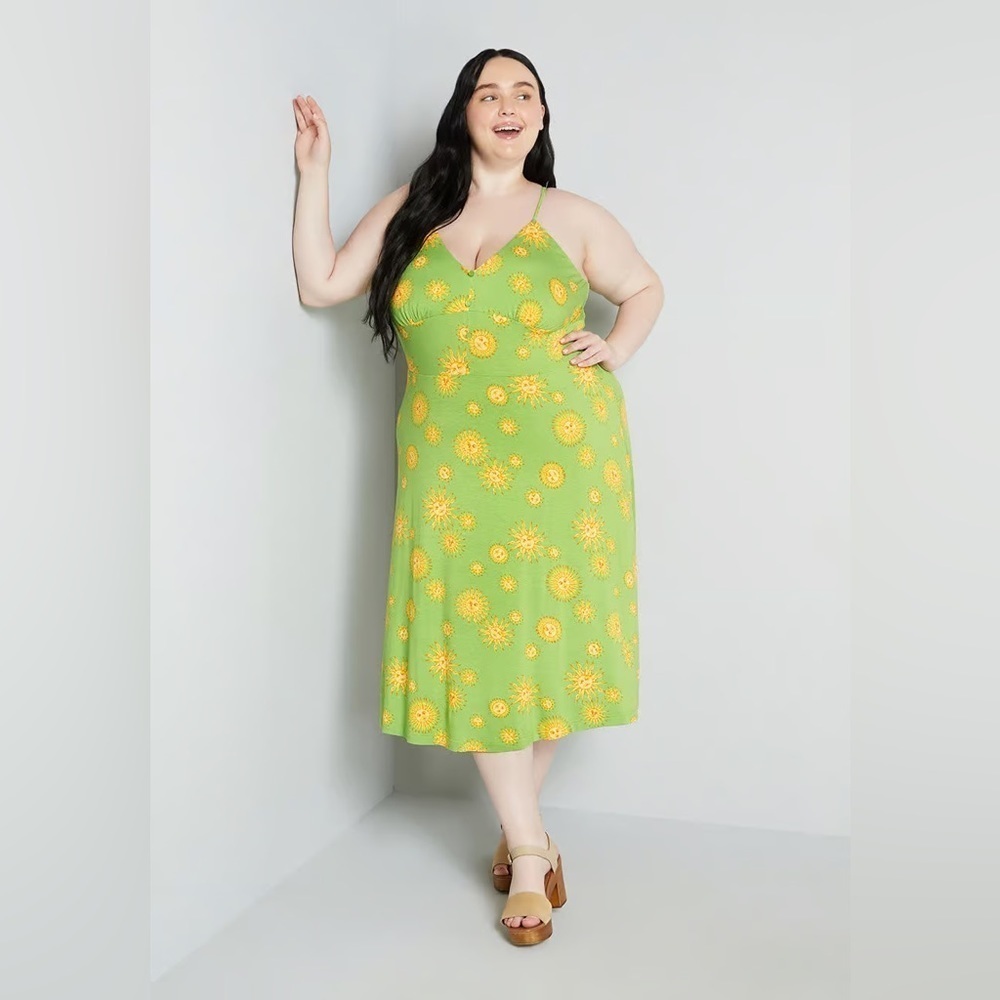 ModCloth Seaside Vacay Slip Dress 1X